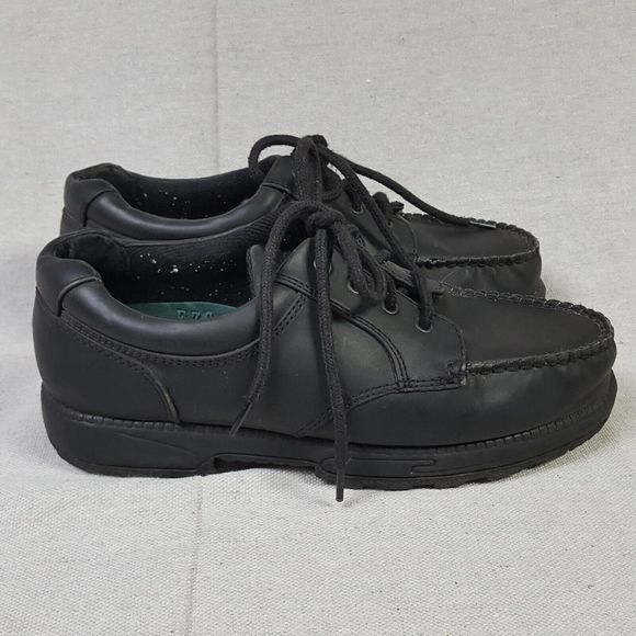 EZ STRIDER Shoes Mens 7.5 W Black Casual Ultra Zorb Comfort System Walking - Picture 1 of 10